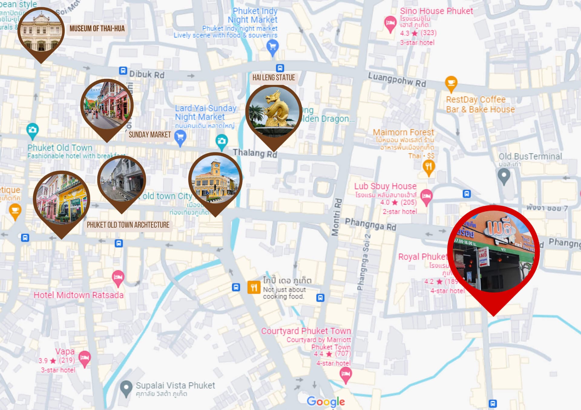 Methee location map