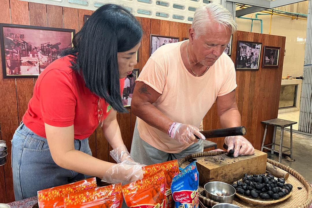 Cracking Cashews